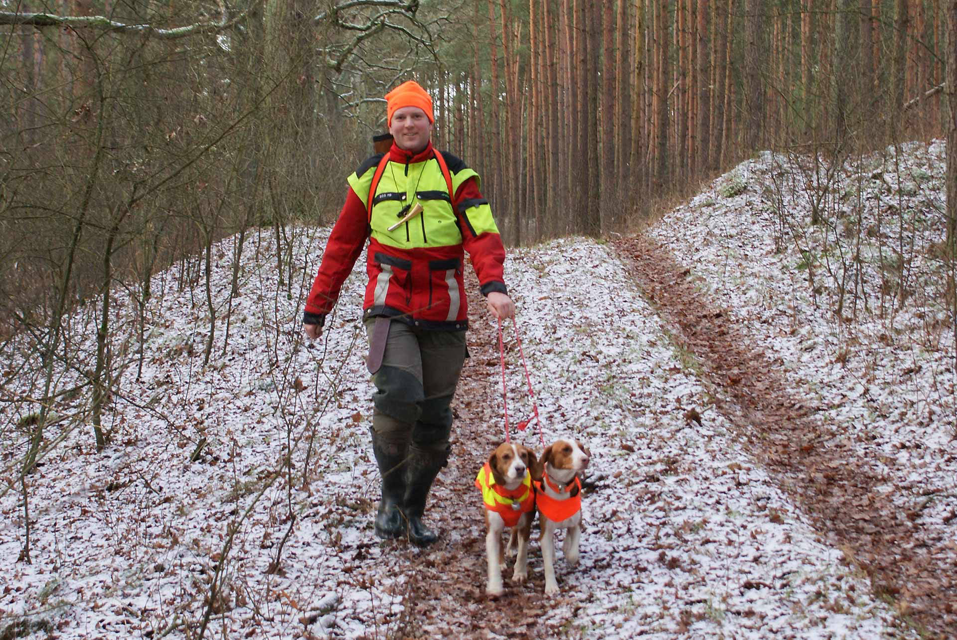 Zur Jagd im Winter
